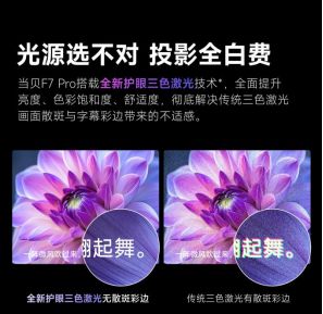 仪：当贝F7 Pro让你在家就能看大片pg电子模拟器电脑版万元以内4K投影(图8)